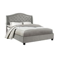 thumbnail image 1 of Queen Platform Bed, Grey, 1 of 2