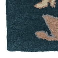 thumbnail image 5 of Rugsotic Carpets Hand Tufted Wool Eco-Friendly Area Rugs - 5'x5', Square, Blue, Modern Contemporary Design, High Pile Handmade Anti Skid Rugs for Living Room, Bed Room (K00522), 5 of 7