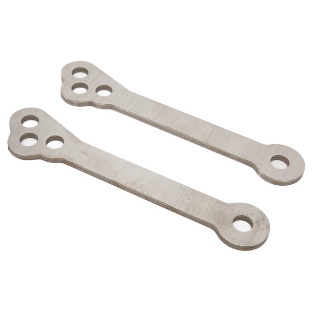 Kit de 2 enlaces de descenso trasero para motocicleta, de acero inoxidable y plateado, de repuesto para CB500X y CB400X (2019)-2021