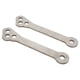 thumbnail image 1 of Kit de eslabones de bajada trasera para motocicleta de 2 piezas Reemplazo plateado de acero inoxidable para CB500X CB400X 2019-2021, 1 of 5