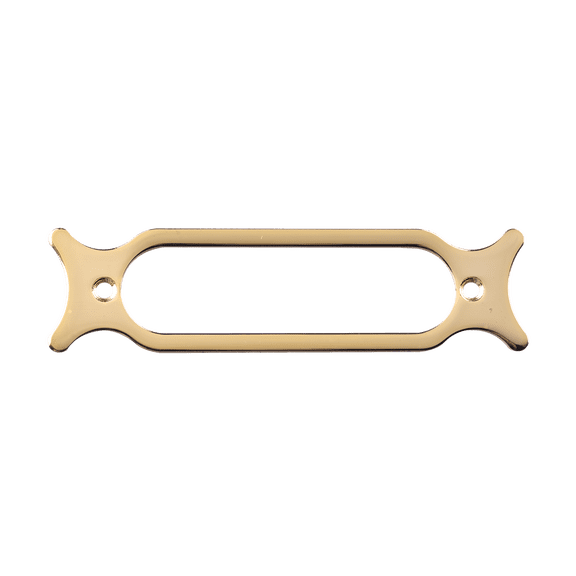 LOOKSEVEN Single Coil Pickup Mounting Ring, Electric Guitar Pickup Frame for Strat Style Single Coil Pickups-gold