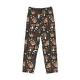 thumbnail image 4 of Xecao Mushroom Snail Men's Straight Lounge Pajama Pants: The Ultimate in Comfortable Sleepwear, 4 of 9