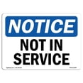 thumbnail image 1 of SignMission OS-NS-P-1014-L-15185 Panneau d'Affichage - Non en Service, 1 of 1