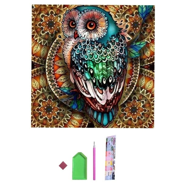 Cuadro de diamantes de imitación de animales, cuadro de pared para el hogar, pintura de bordado DIY, decoración, DZ9022 seitruly HA002657-02