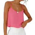 thumbnail image 2 of Taqqpue Cotton Linen Tank Tops for Women Casual Summer Spaghetti Strap Sleeveless Crop T Shirt Basic Beach Vacation Camisoles for Women S-XXL, 2 of 6