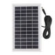 thumbnail image 1 of Panel de energía solar,Panel solar portátil Panel solar portátil de CC Cargador de panel solar probado y confiable, 1 of 8