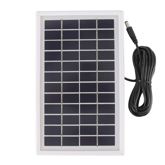 YUMILI Panneau Solaire Portable, DC 12V 3W Haute Efficacité de Conversion Panneau de Cellule Solaire Semi Flexible Chargeur de Panneau Solaire pour Voiture de Téléphone Portable