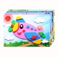 thumbnail image 1 of 5pcs Kids Craft Gift: DIY 3D EVA Foam Sticker Puzzle for Early Learning & Educational Fun! Easter Gift Christmas, Halloween Gift, 1 of 5