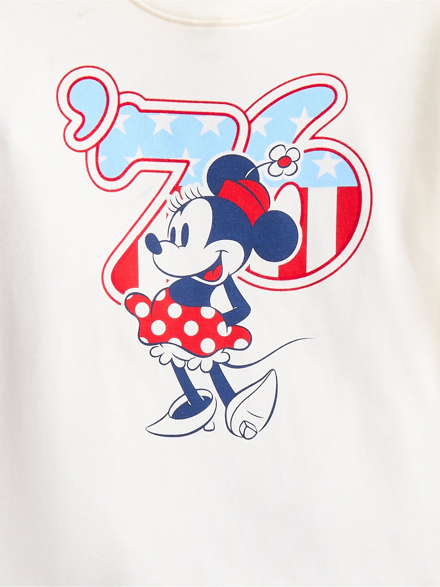 Minnie Mouse Toddler Girls 76 Graphic Tee, Sizes 12M-5T
