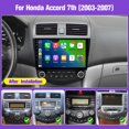 thumbnail image 2 of Radio de coche Leadfan para Honda Accord 7th 2003-2007 con CarPlay, 2 of 7
