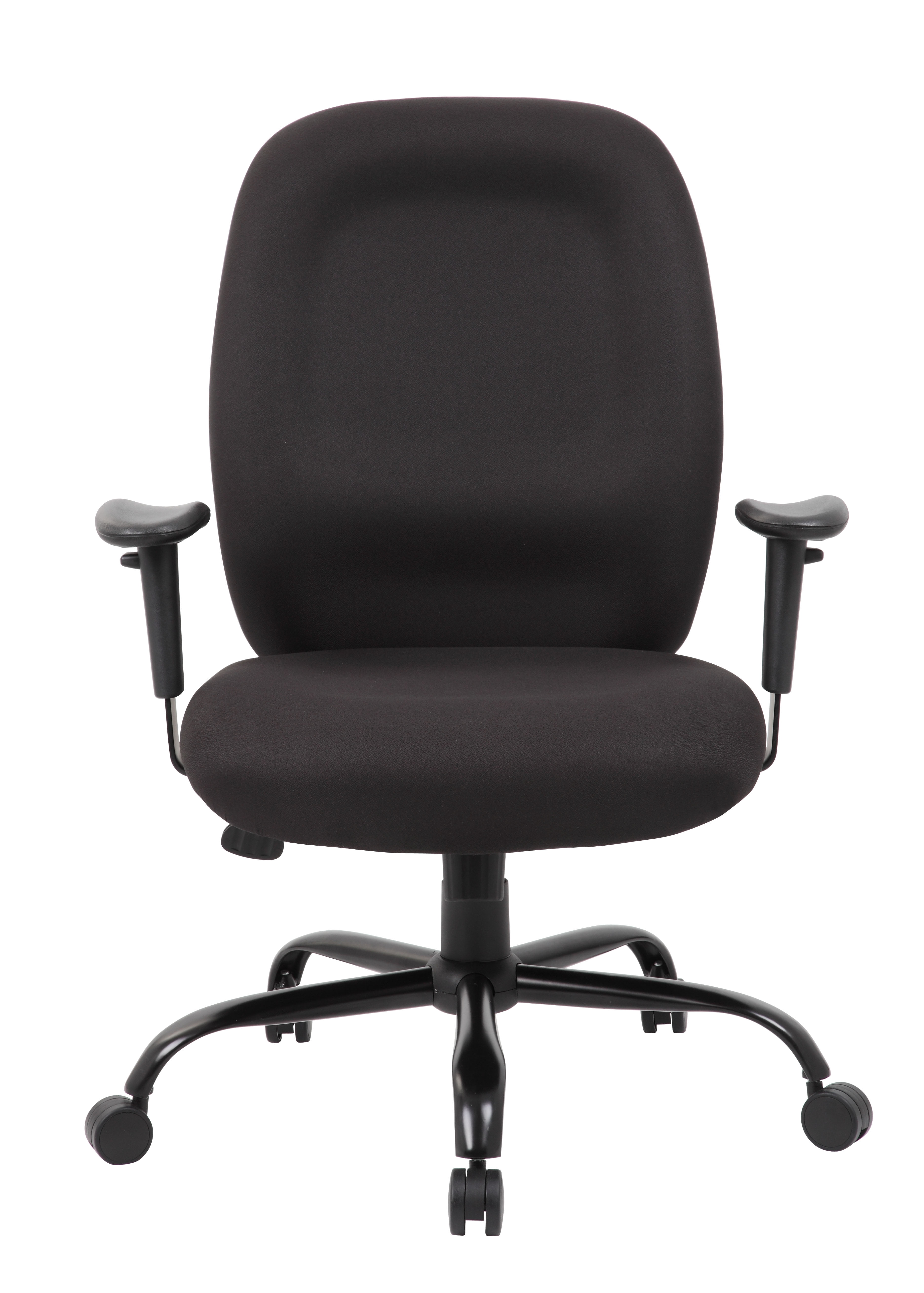 Boss Office Products Big and Tall Heavy Duty Task Chair, Black