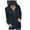 Navy, variant on gakvbuo Zipper Sweatshirts for Women Quilted Pattern Lightweight Long Sleeve Plain Casual Pullover Sweatshirts Lapel Neck Fall Tunic Tops with Pocket
