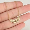 thumbnail image 4 of Collier Pendentif Chiffre d'Ange en Acier Inoxydable pour Femmes avec Design Lumineux Inspirant Comprenant 000 et 999, 4 of 6