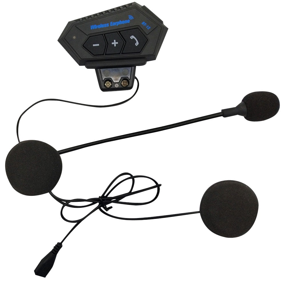 Stereo Earphones Wireless Headset Waterproof Helmet Headset Automatic