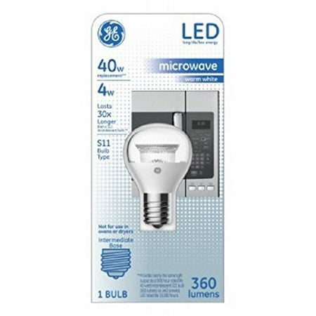 

G E LIGHTING 29043 4W Frosted S11 Inter Bulb