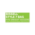 Great Value BISSELL Style 7 Replacement Vacuum Bags, 3Pack, 2329