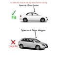 thumbnail image 3 of Tempered Passenger Right Side Rear Door Window Door Glass Compatible with Kia Spectra 4 Door Sedan 2005-2009 Models (Also Fit 2004 Spectra 2.0L ENG Sedan), 3 of 4