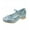 Blue, variant on Otqutp Little Girl Performance Shoes Baby Lightweight Shoes&nbsp;Children Shoes Princess Shoes Single Shoes Soft Soled Single Shoes