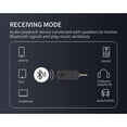 thumbnail image 3 of EIGTHTAIL Bluetooth 5.1 Receiver Audio Adapter 3.5mm Aux Wireless Transmitter Car Handsfree Microphone Headphone Adapter, 3 of 8