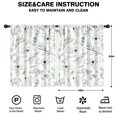thumbnail image 2 of Blackout Kids Curtains,Pioneer Flower Floral Print Pattern Childrens Insulated Curtains Set Of 2,Bedroom Essentials,Toddler Room Decor 42"x54", 2 of 5