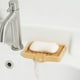 thumbnail image 4 of Bandeja Porta Jabón de Bambú, Jabonera de Madera con Drenaje Automático para Bañera, Hotel, Decoración del Hogar, 4 of 5
