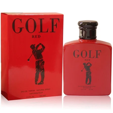 Golf Red Eau de Toilette Spray for Men, 3.4 fl oz / 100 ml