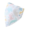 thumbnail image 1 of Serviette à Bave pour Bébé en Coton Peigné, Serviette Imprimée, Serviette à Bave à Double Couche, 1 of 3
