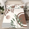 thumbnail image 2 of Castle Fairy Tree Leaves Twin Sheet Sets for Boys Girls,Stripes Bedding, 2 of 7