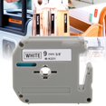 thumbnail image 4 of Herwey Label Making,9mm Label Tape PET Accessories M-K221 Fit for Brother Label Printer PT-65/70/80, 4 of 8