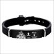thumbnail image 3 of Pulseras de Arknights, brazaletes de silicona de acero de titanio, joyería de Anime para mujer, Skadi, corazón corrupto, moda para parejas, 3 of 5