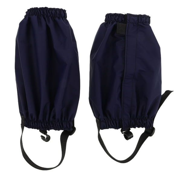 Hemoton 1 Pair Waterproof Snow Gaiters Hiking Gaiters Short Boot Gaiters Climbing Leg Protectors Rain Shoe Covers for Winter Hiking Skiing Mountaineering