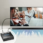 EZCOO HDMI Splitter 1x2 to HDMI to HDMI Cable Splitter with Micro-USB Cable