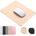 thumbnail image 1 of Gold Premium Hard Metal Aluminum Mousepad, Double Side Waterproof Ultra Smooth Mouse Pad for Fast and Accurate Mouse Control for Office and Gaming, 9., 1 of 5