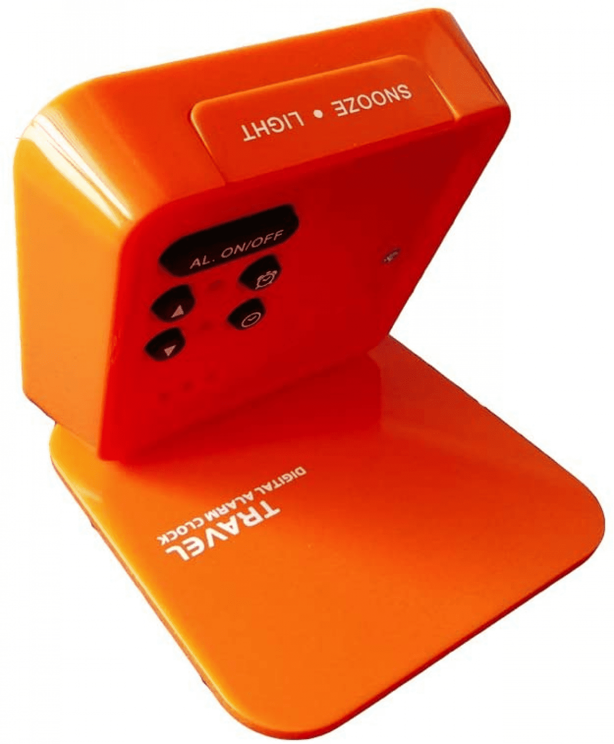 Mini Small Digital Travel Alarm Clocks With Lcd Night Light,battery Operated Clock,portable