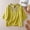 4-Yellow, variant on WCJM Blouses for Women Dressy Casual T Shirts for Women Linen Shirts for Women 3/4 Sleeve V Neck Blouses Buttons Plus Size Loose Fit T-Shirts Solid Color Summer Holiday Tops