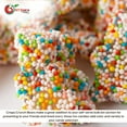 thumbnail image 5 of NY SPICE SHOP Crispy Crunchy Gummy Bears - 08 Ounce - Crispy Crunchy Bears - Rainbow Gummy Bears, 5 of 5