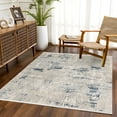 thumbnail image 2 of Cream Abstract Area Rugs for Living Room Washable Rugs Boho Moroccan Area Rug Soft Neutral Geometric Bohemian Carpet Distressed Indoor Rug for Bedroom Dining Room Office Foldable Nonslip Rug, 2 of 9