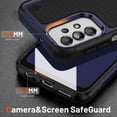 thumbnail image 3 of Funda para Samsung A33 5g, doble capa de protección, a prueba de golpes, protección para pantalla y cámara., 3 of 5