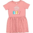 thumbnail image 3 of Inktastic Easter Hangin' with My Peeps Girls Toddler Dress, 3 of 5