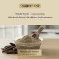 thumbnail image 2 of Havintha Shikakai Powder for Hair Care, Natural Herbal Hair Cleanser, Suitable for Men & Women, All Hair Types, 250 g, 2 of 2