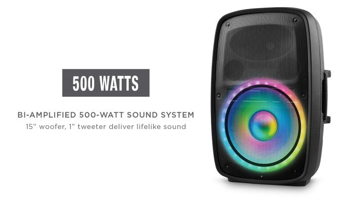 ion total pa 500 watts