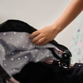 thumbnail image 5 of Teamson Kids Olivia's Little World Pin Up Classic 2-in-1 Baby Doll Stroller with Detachable Bassinet, Retractable Canopy & Nursery Bag, Black, 5 of 16
