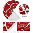 thumbnail image 2 of FMSHPON Valentines HeartsHappy Valentines Day Xmas Christmas Tree Skirt Stand Mat for Holiday Party Decoration Indoor Outdoor 36 inches, 2 of 6