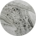 thumbnail image 2 of Addison Rugs Mayfield Premium Machine Washable Transitional Abstract Pewter Round Rug, 8' x 8', 2 of 6