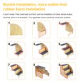thumbnail image 6 of Dog Stairs for Small Dogs 13.78x10.24x13.78 Inches 3 Tiers Pet Steps Non Slip Puppy Stairs Covered with Carpeted Fabric Sleek Pet Stairs for Sofa Low Bed Couch Small to Large Pets, 6 of 7