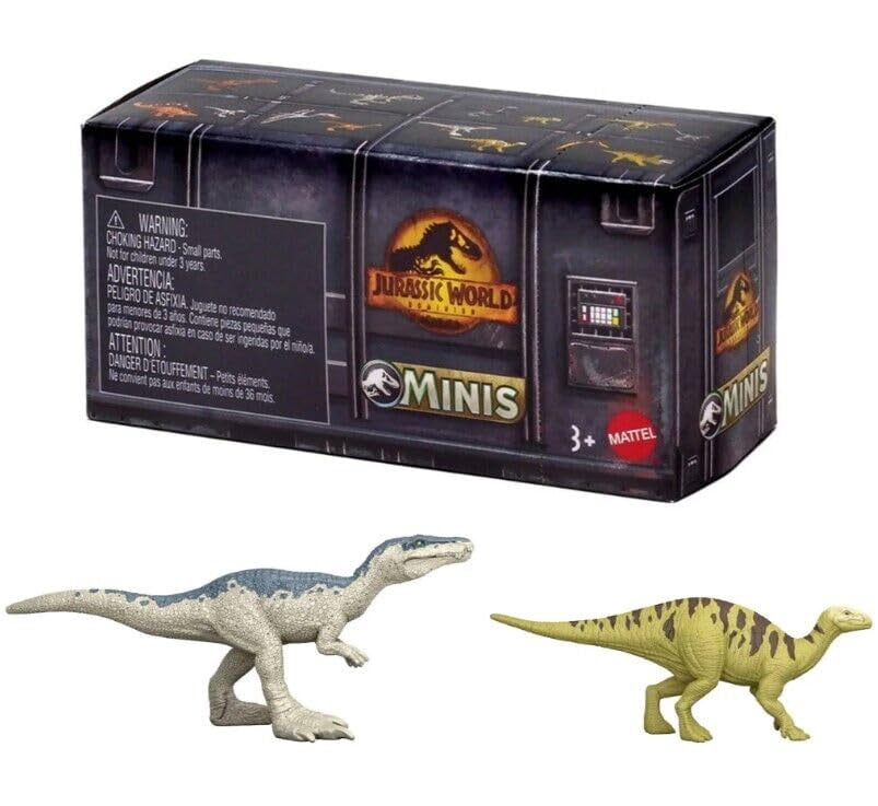 Jurassic World Dominion Minis Surprise Pack Box (Pack of 3)