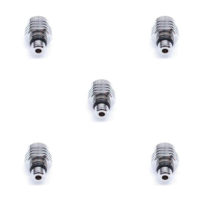 ZLight Régulateur de Plongée sous-Marine Adaptateur Pivotant Universel Ajustement Bas Moyen Connecteur Réglable pour Sports Nautiques Écrous Outil Piscine 5Ensemble