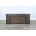 thumbnail image 3 of Sunny Designs 76" Grey Media Console with Electric Fireplace, 3 of 4