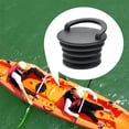 thumbnail image 2 of 2 Pack Kayak Scupper Plug Kit, High Elasticity Drain Holes Stopper, Soft Texture Aging & Sea Water Resistance PVC Kayak Scupper With Pull Ring For Kayaks Canoes, 2 of 6