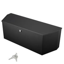 KFFKFF Trailer Tongue Tool Storage Box 36 x 12 x 12 inch Carbon Steel   Lock Keys